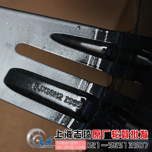 正品18寸沃尔沃拆车轮毂钢圈