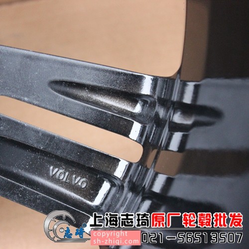 正品18寸沃尔沃拆车轮毂钢圈