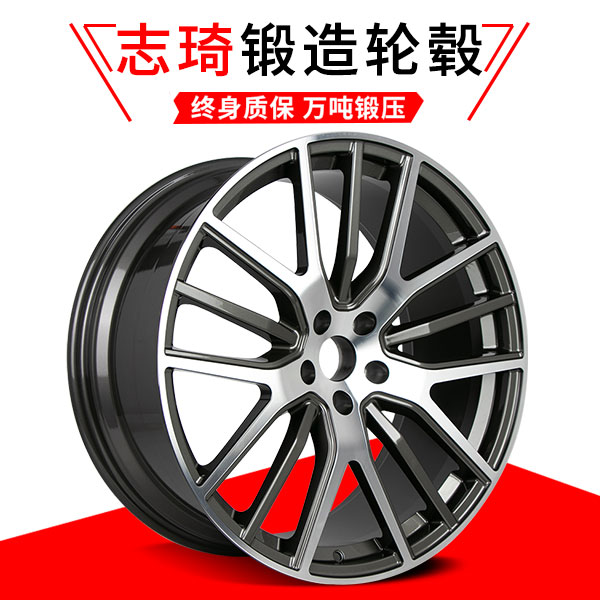 玛莎拉蒂莱万特款锻造轮毂20寸21寸锻造钢圈定制